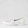ZIERA Wavada Xf White Leather Loafers | Loafers