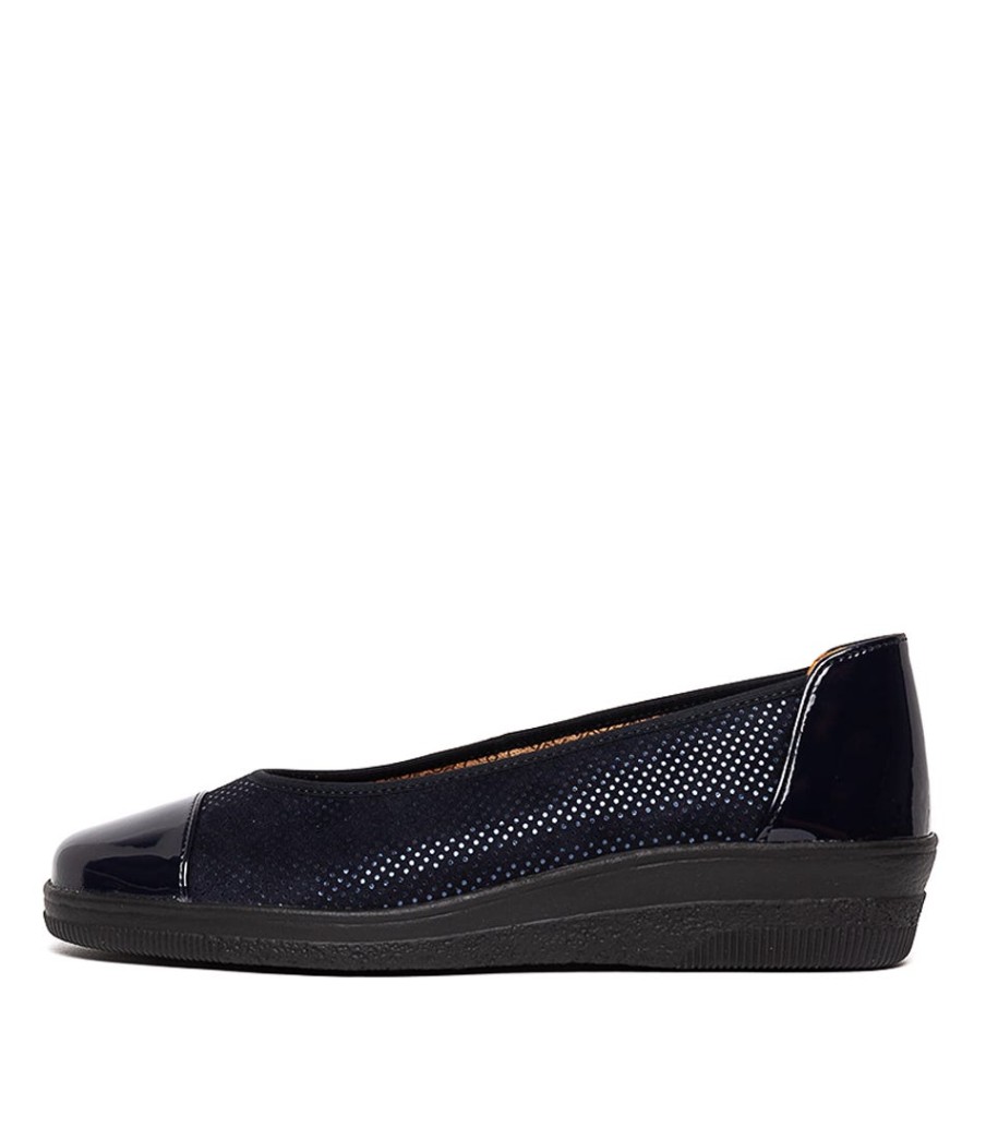 GABOR Yvonne Ocean Patent-Suede | Comfort