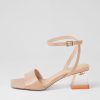 DJANGO & JULIETTE Rolo Cafe Patent Leather Sandals | Sandals