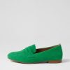 GABOR Phoebe Verde Suede Loafers | Comfort