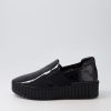 DJANGO & JULIETTE Becca Black Patent Leather Sneakers | Sneakers