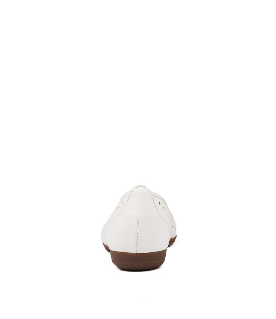 GABOR Skylar Weiss Leather | Comfort