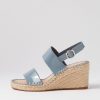 TOP END Gaga Denim Patent Leather Espadrilles | Espadrilles