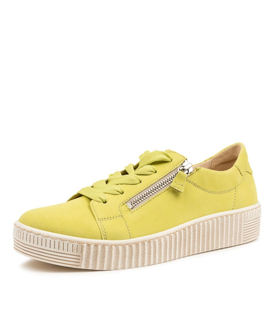 GABOR Amelia Lemon Suede | Comfort