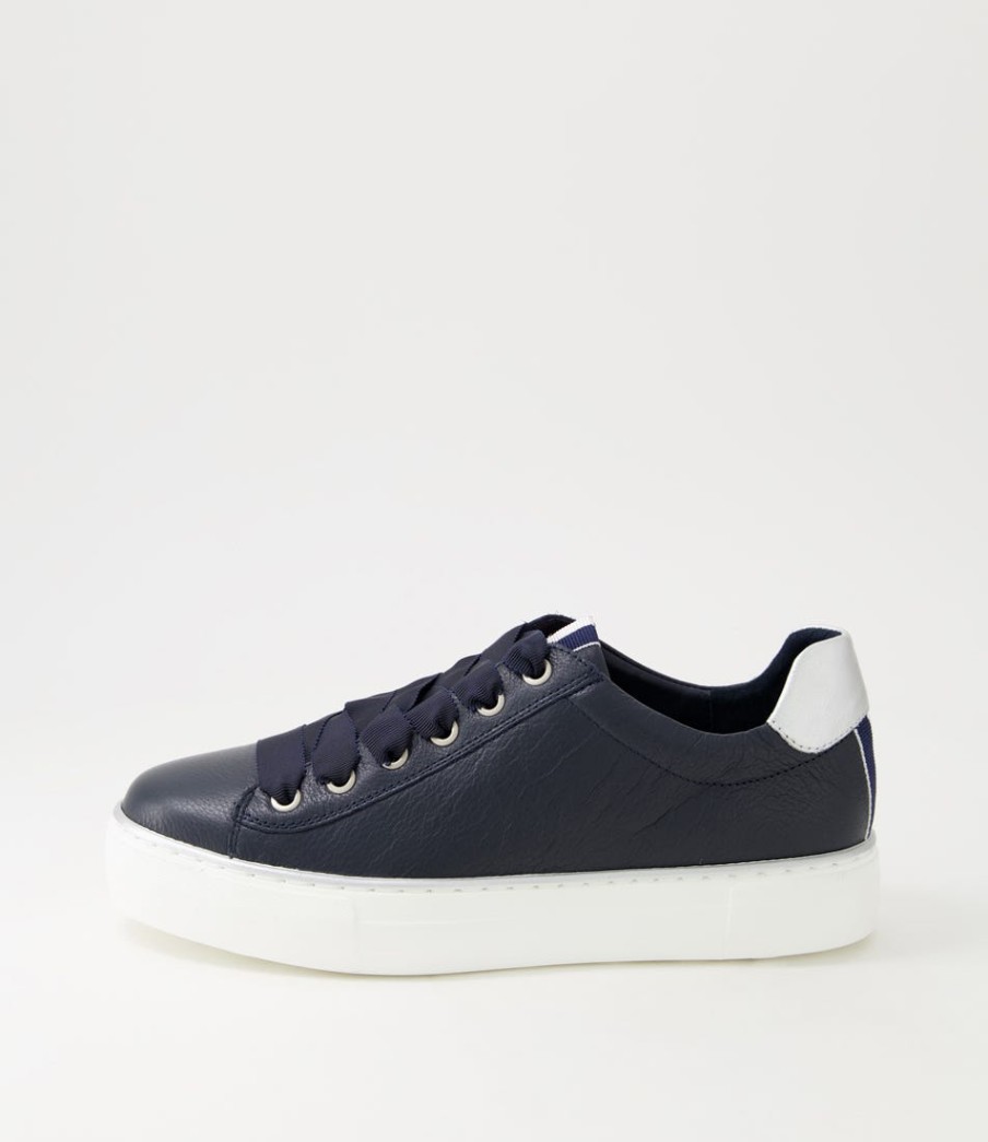 DJANGO & JULIETTE Finni Navy Multi Sneakers | Flats