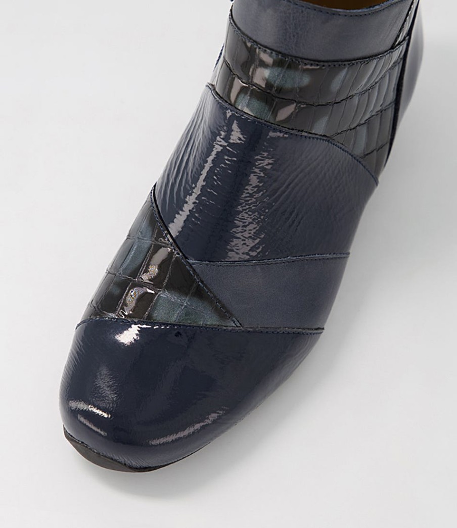 ZIERA Canton Xw Navy Mix Ankle Boots | Boots