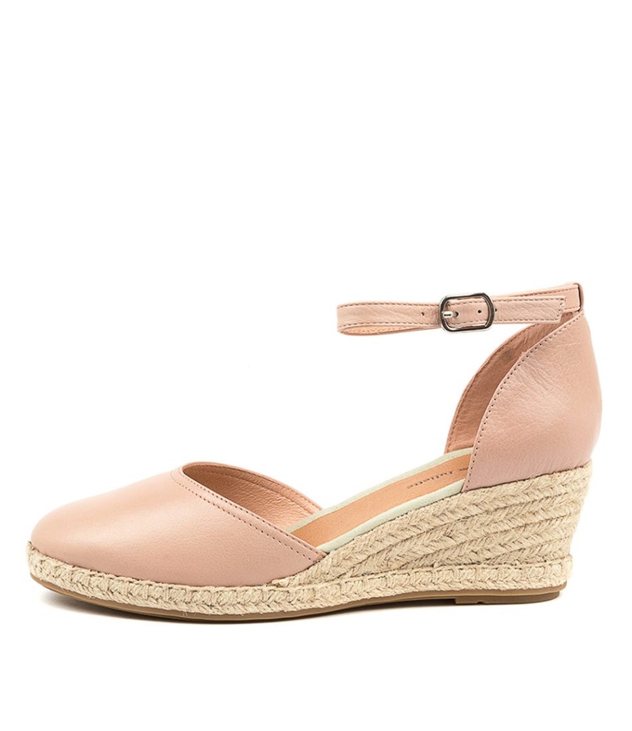 DJANGO & JULIETTE Rylen Rose Leather | Espadrilles