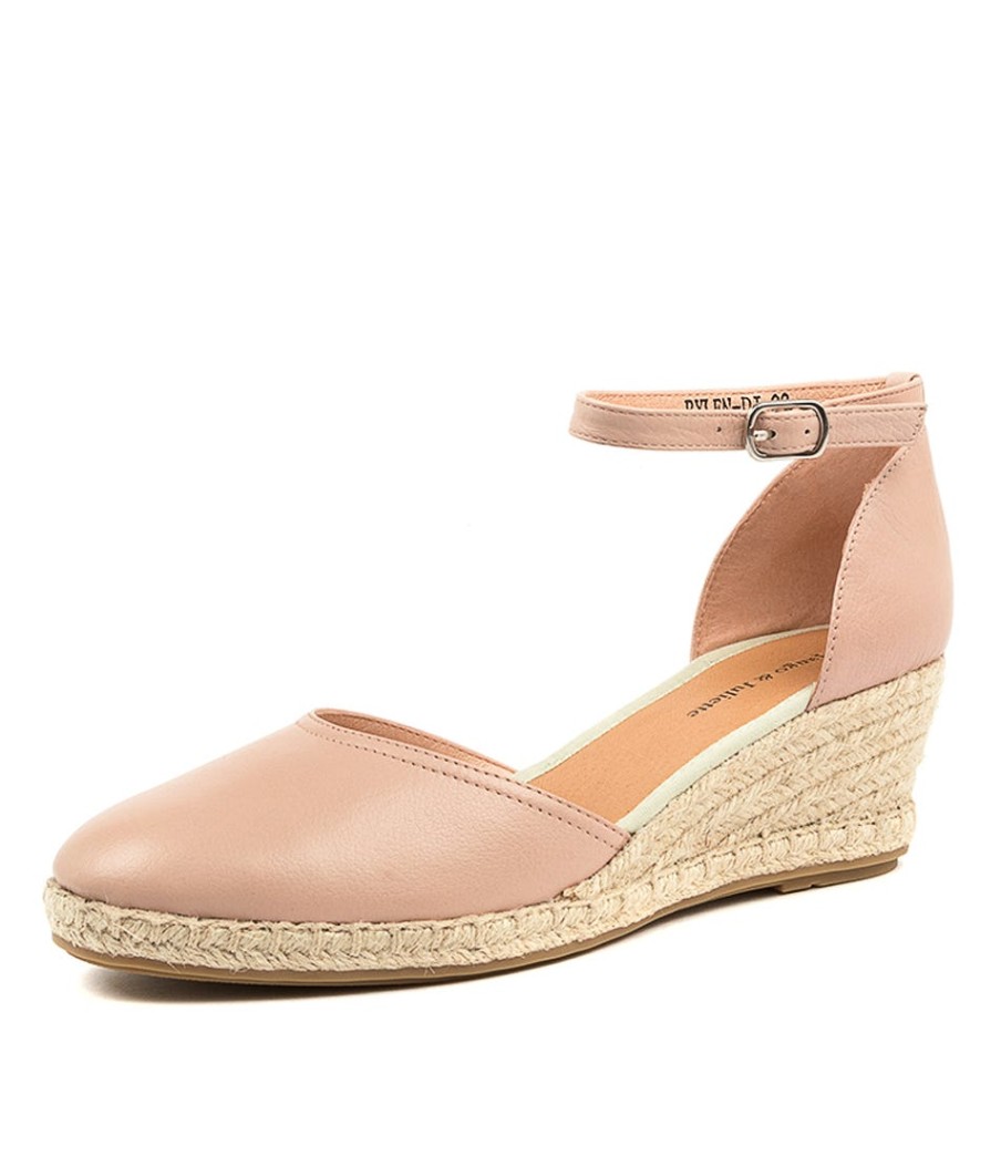 DJANGO & JULIETTE Rylen Rose Leather | Espadrilles