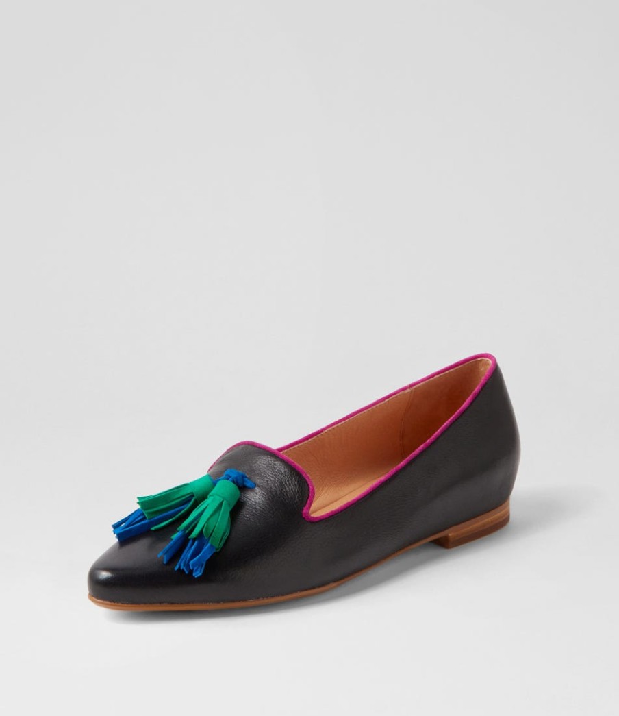 TOP END Sebras Black Multi Loafers | Loafers