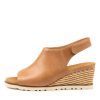 ZIERA Kenzo W Tan-Multi Leather | Espadrilles