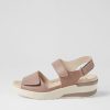 SUPERSOFT December Mushroom Leather Sandals | Heels