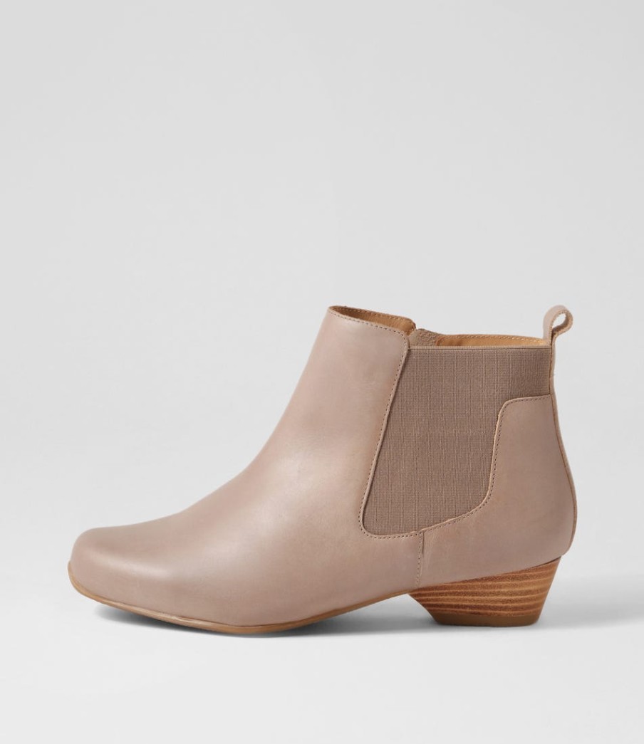 ZIERA Chelsine Xw Smoke Leather Chelsea Boots | Boots