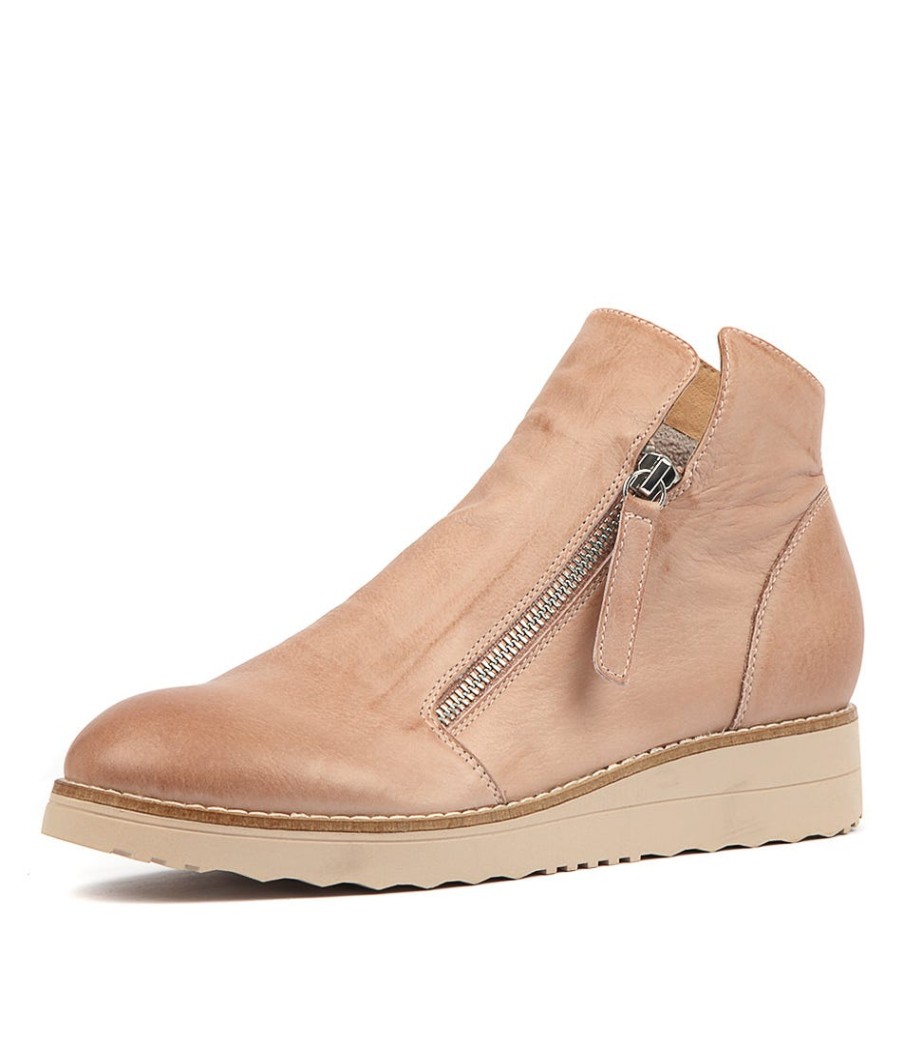 TOP END Ohmy Cafe-Nude Sole | Boots