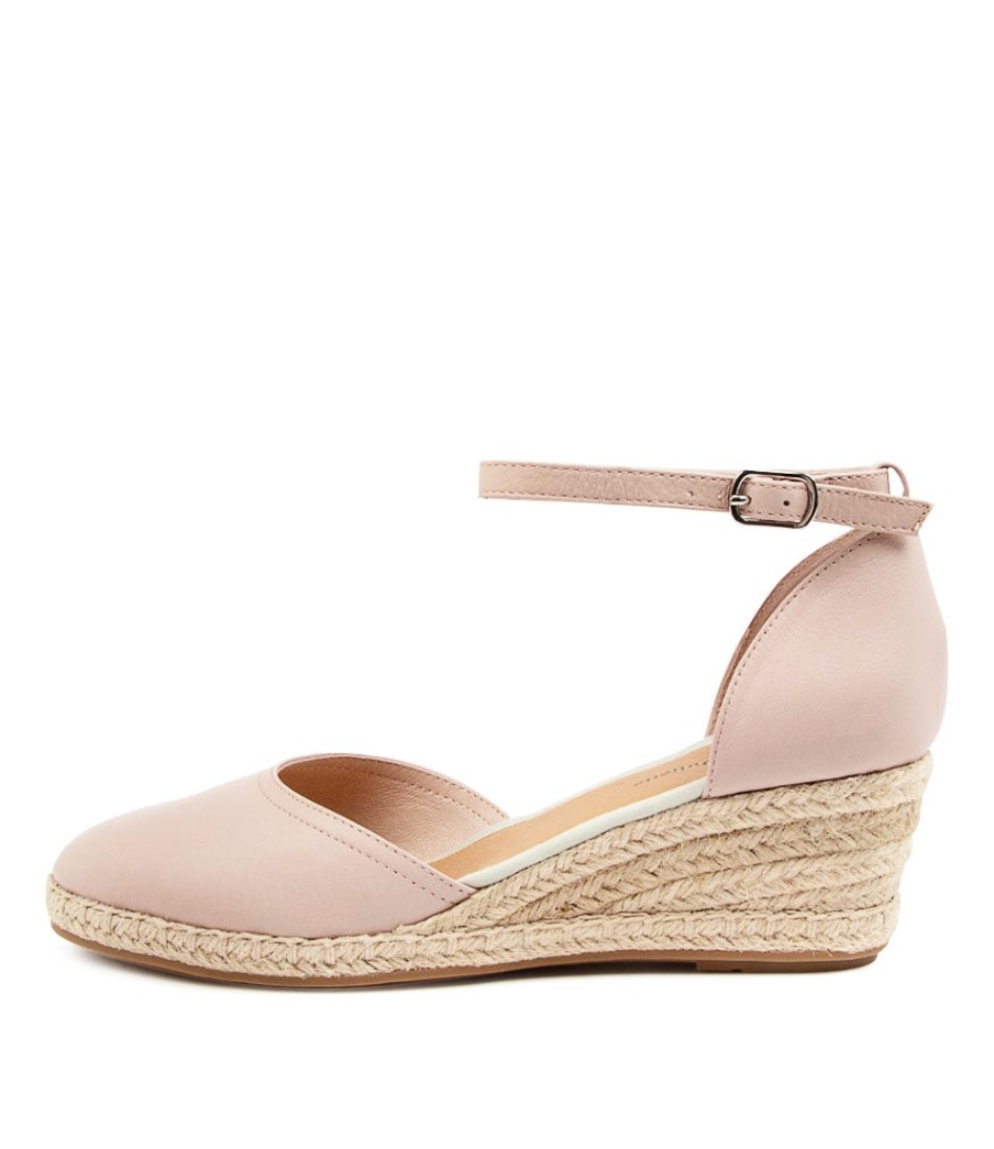 DJANGO & JULIETTE Rylen Dj Nude Natural Rope Leather | Espadrilles
