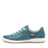 JOSEF SEIBEL Caren 01 Azur Leather Sneakers | Sneakers