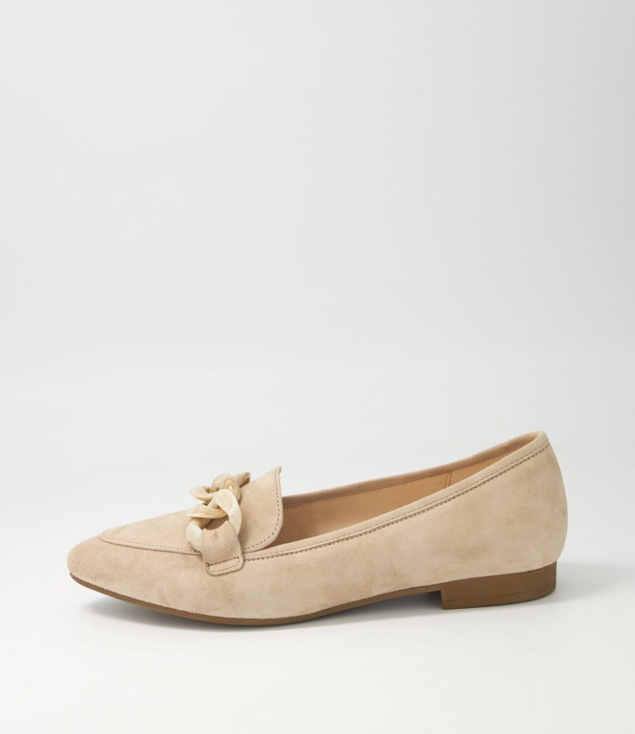GABOR Diego Desert Leather Loafers | Comfort