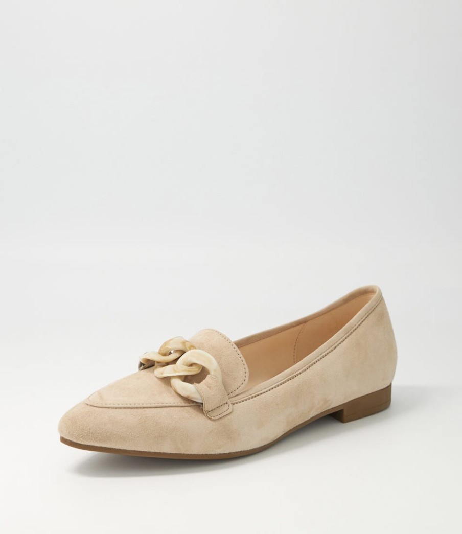GABOR Diego Desert Leather Loafers | Comfort