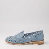 DJANGO & JULIETTE Balder Denim Leather Loafers | Loafers