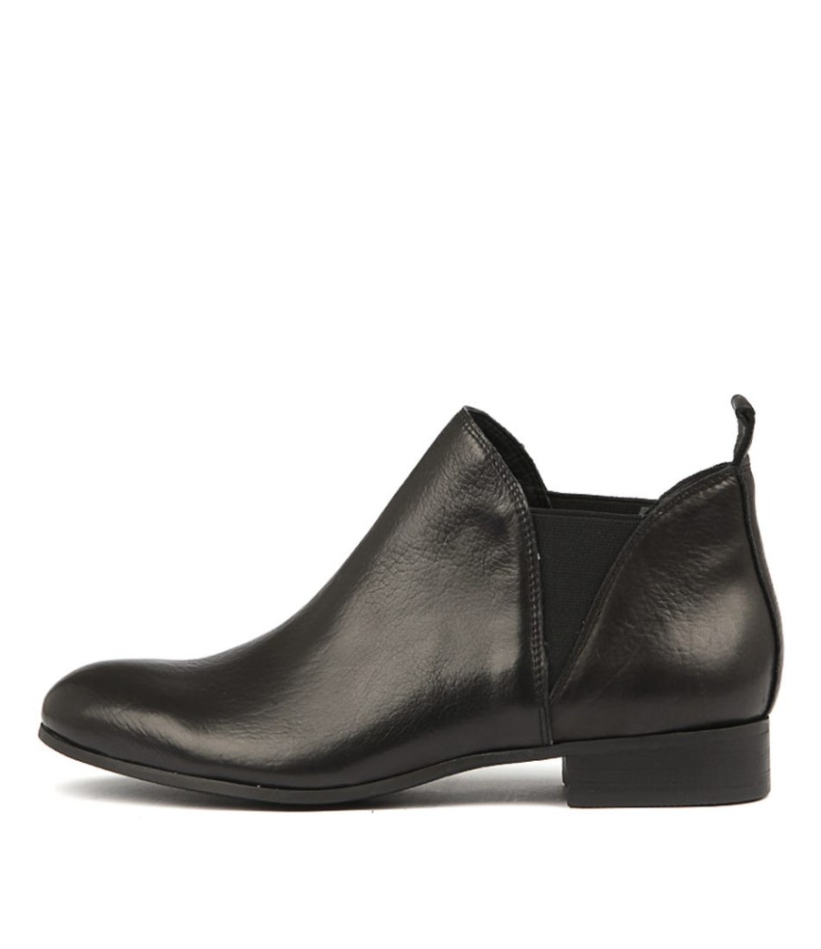 DJANGO & JULIETTE Foe Black Leather | Boots