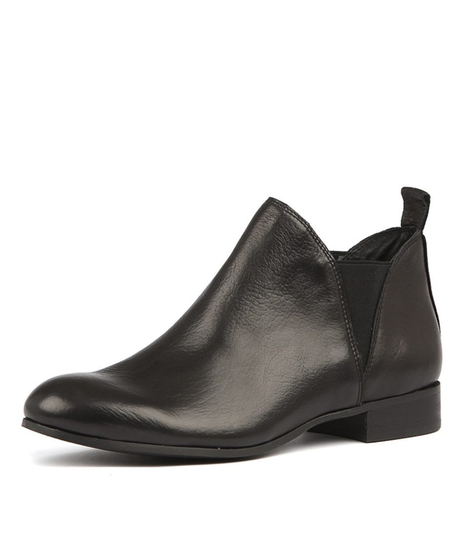 DJANGO & JULIETTE Foe Black Leather | Boots