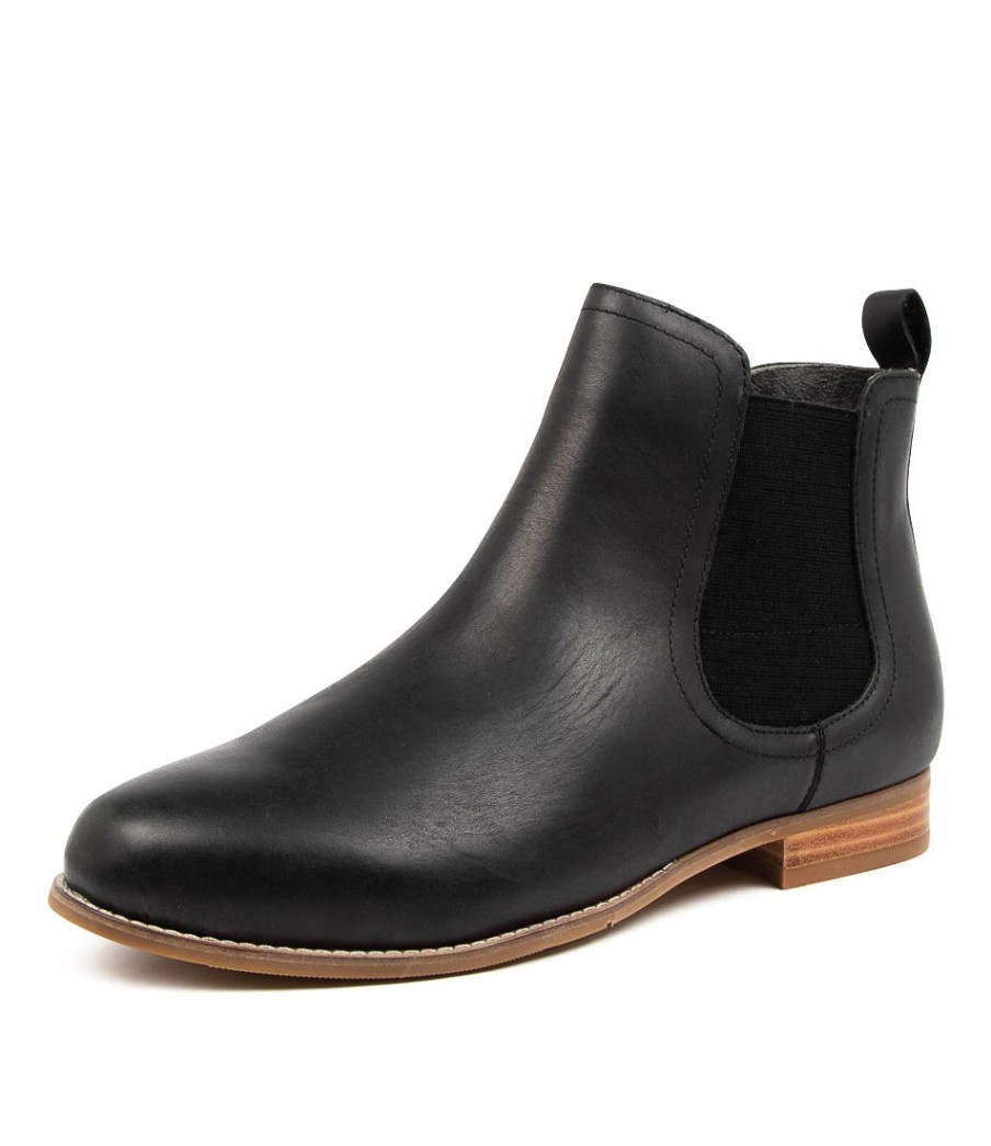 ZIERA Talia Xf Black Leather | Boots