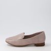 DIANA FERRARI Temimie Dk Stone Leather Flat Shoes | Loafers