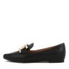 TOP END Socoro Black Leather Loafers | Loafers