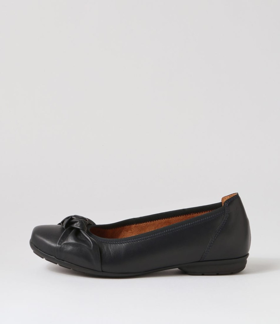 GABOR Barbel Night Leather Ballet Flats | Comfort