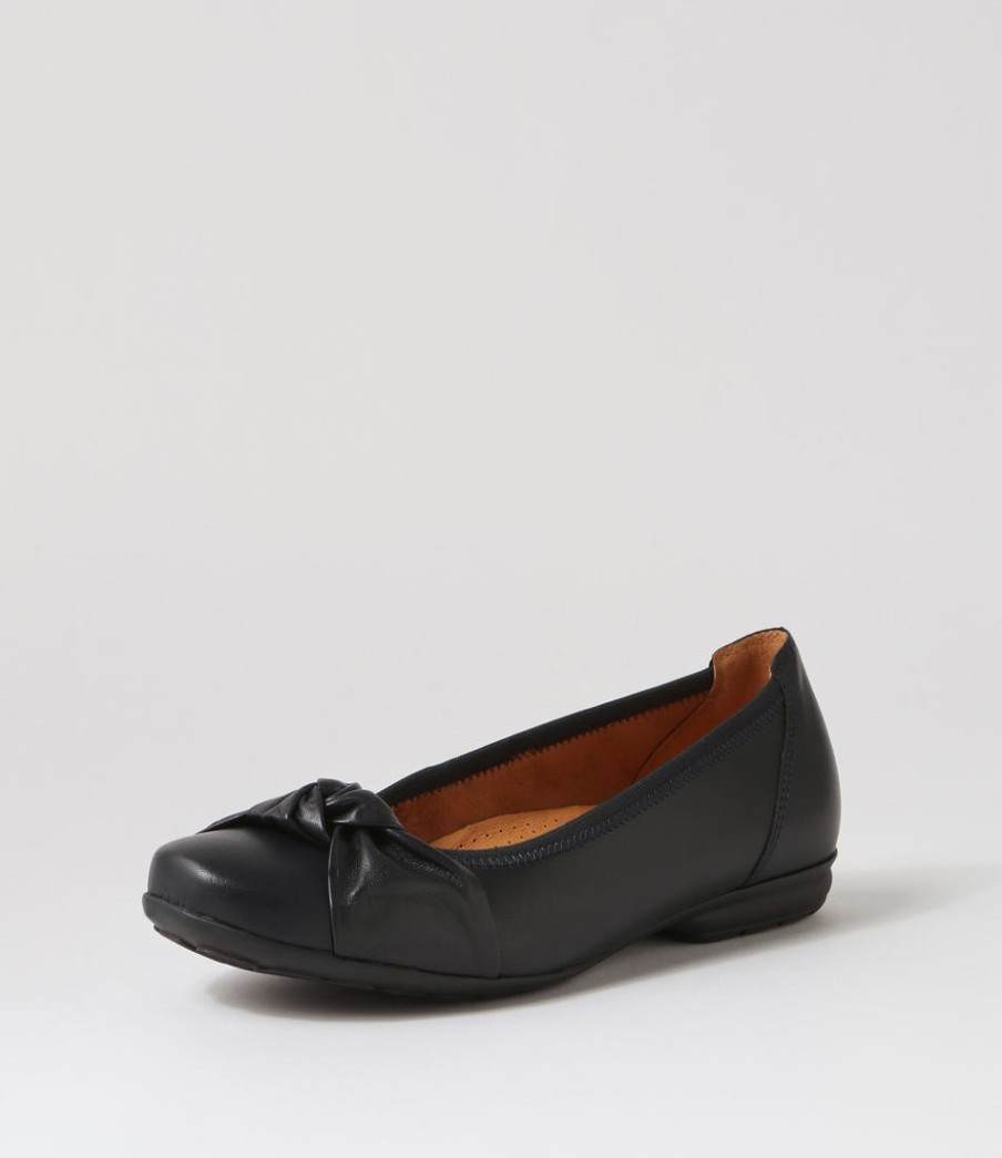 GABOR Barbel Night Leather Ballet Flats | Comfort
