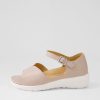 ZIERA Nemons Xw Seashell Leather Sandals | Heels