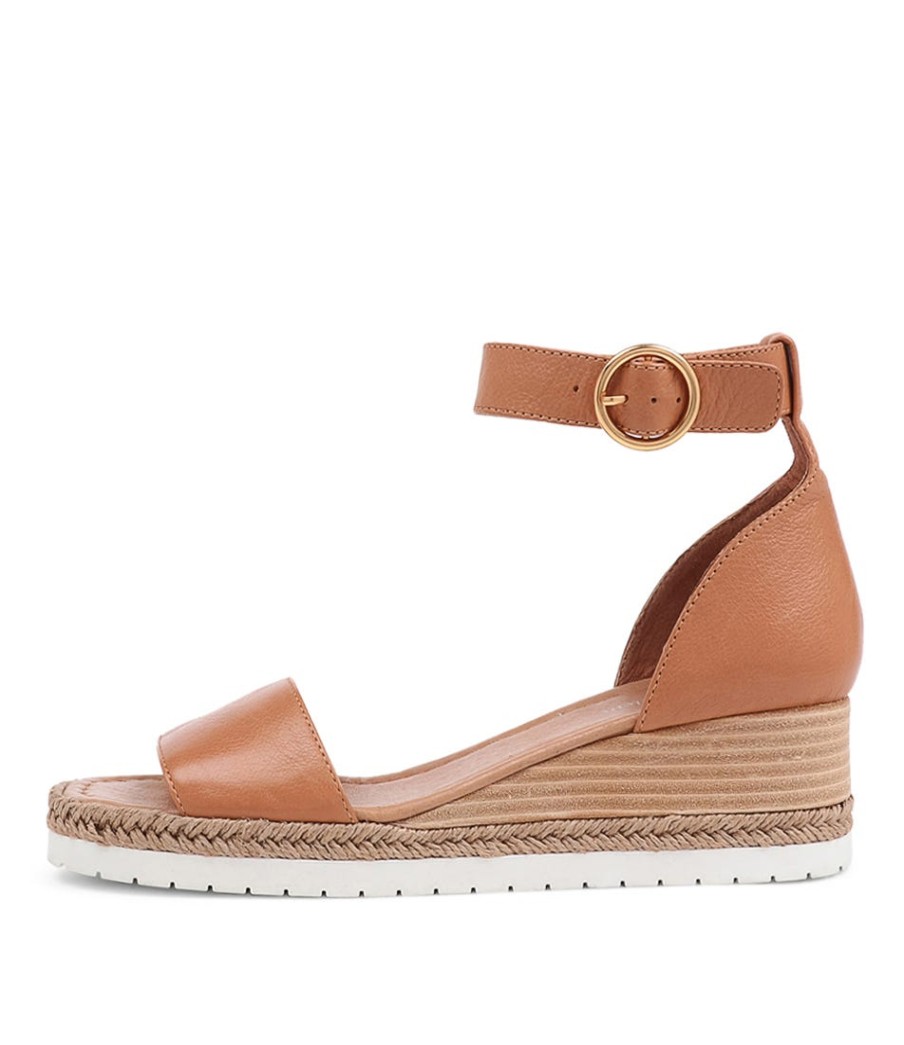 DJANGO & JULIETTE Idola Scotch Leather Sandals | Espadrilles