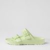 BIRKENSTOCK Arizona Eva Faded Lime Eva Slides | Comfort