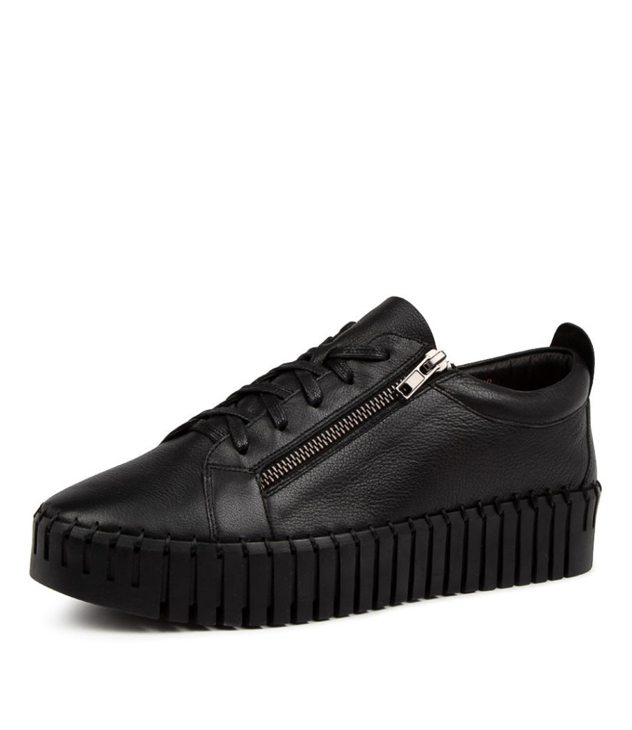 DJANGO & JULIETTE Bump Dj Black Black Sole Leather | Sneakers